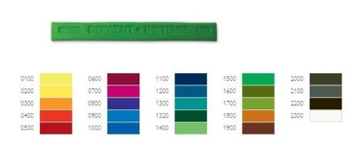 Derwent Inktense Blocks 24 Water-Soluble Ink Blocks - Image 2