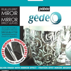 Pébéo Mirror effect -kultausfoliot, hopea