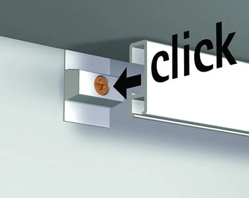 ArtiTeq Click Rail -kisko 200cm + kiinnikkeet - Image 7