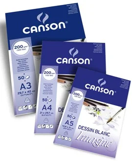 Canson Imagine -Sekatekniikkalehtiöt 200g - Image 3