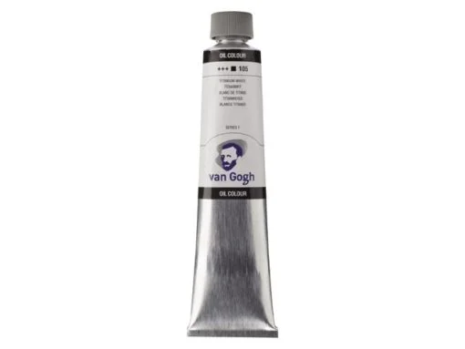Van Gogh oil colour 200 ml, zinc white
