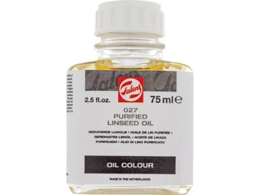 Talens puhdistettu pellavaöljy 75ml, 250ml - Image 2