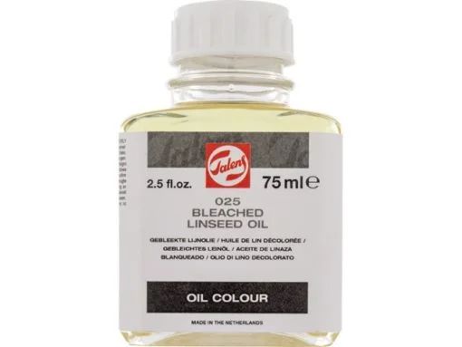 Talens valkaistu pellavaöljy 75ml, 250ml