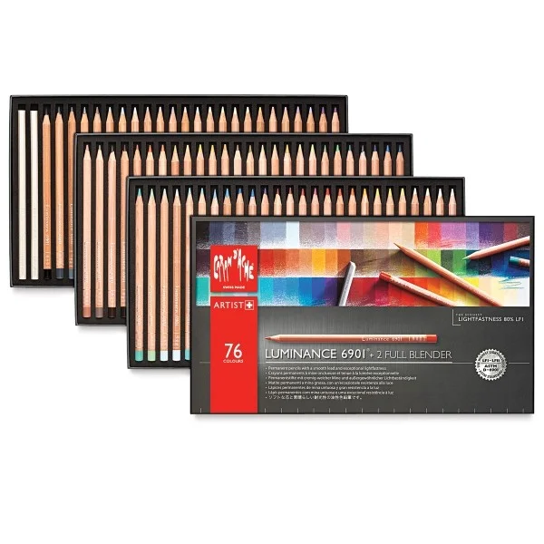 Caran d'Ache - Luminance 6901® 76 pencil set