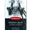 Derwent Graphic 12 -Graphite pencils 6B-4H Medium