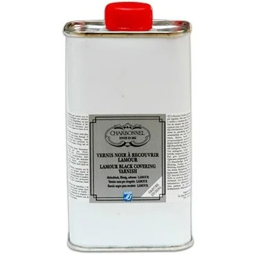 Charbonnel Etching ground Black, Nestemäinen kovapohja, 1L