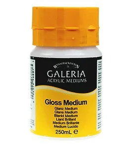 W&N Galeria Acrylic Medium -maalausaine akryyliväreille 250 ml