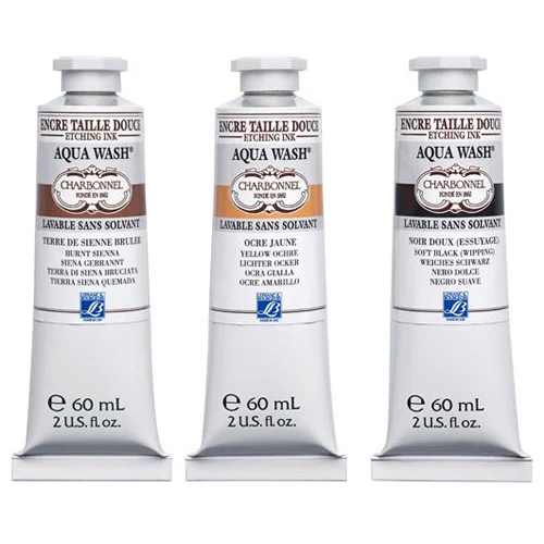 Charbonnel Printing ink -vesiliukoinen syväpainoväri (myös kohopainoon) 60 ml