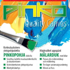 PINKO 3D -maalauspohjat, PIENET KOOT, 100% puuvilla