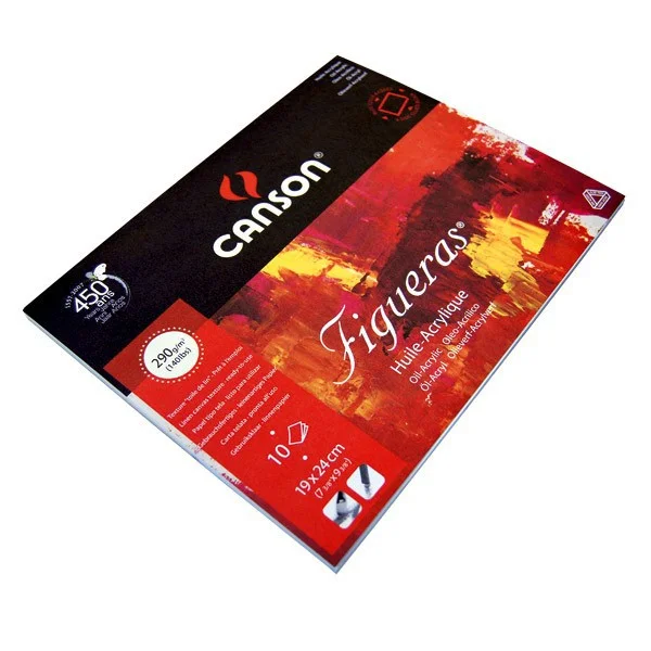 Canson Figueras 290 g öljy- ja akryylivärilehtiö - Image 2