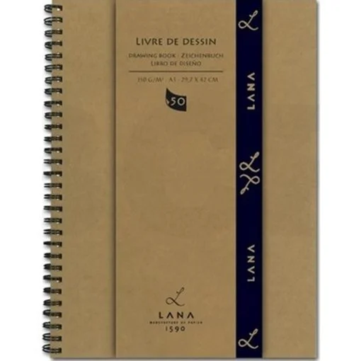 LANA Drawing Books -Livre de Dessin, 150g A4, A5 - Image 3
