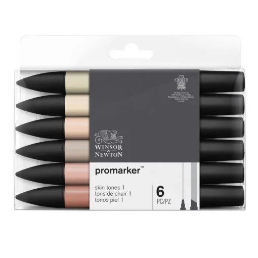 W&N Promarker Skin Tones 6 - set 1
