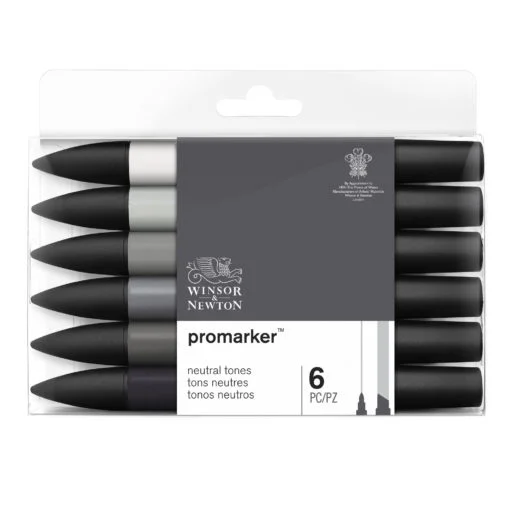 Promarker Neutral Tones 6 -lajitelma