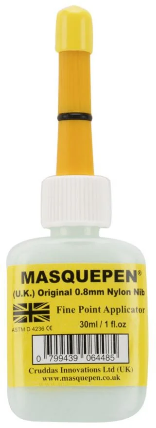 Masquepen 30 ml -Maskinestekynä ohuella kärjellä, 0,8