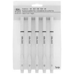 W&N Fineliner black-lajitelma
