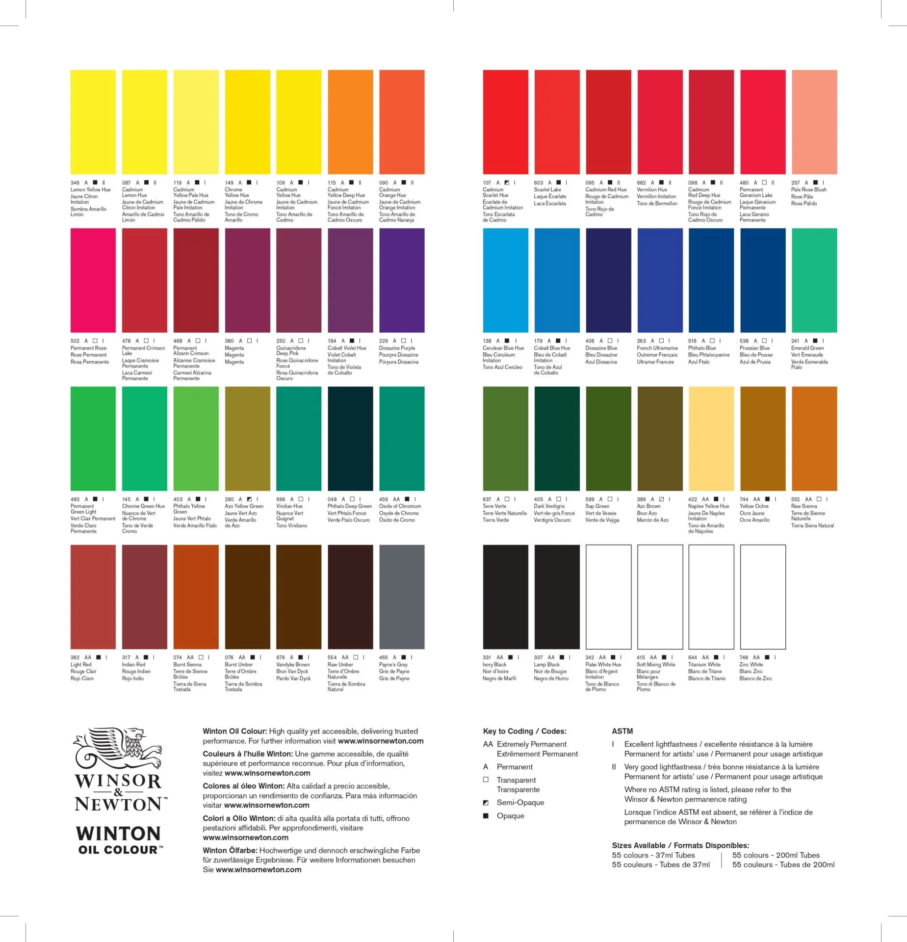 W&N Winton öljyvärit 200 ml - Image 2