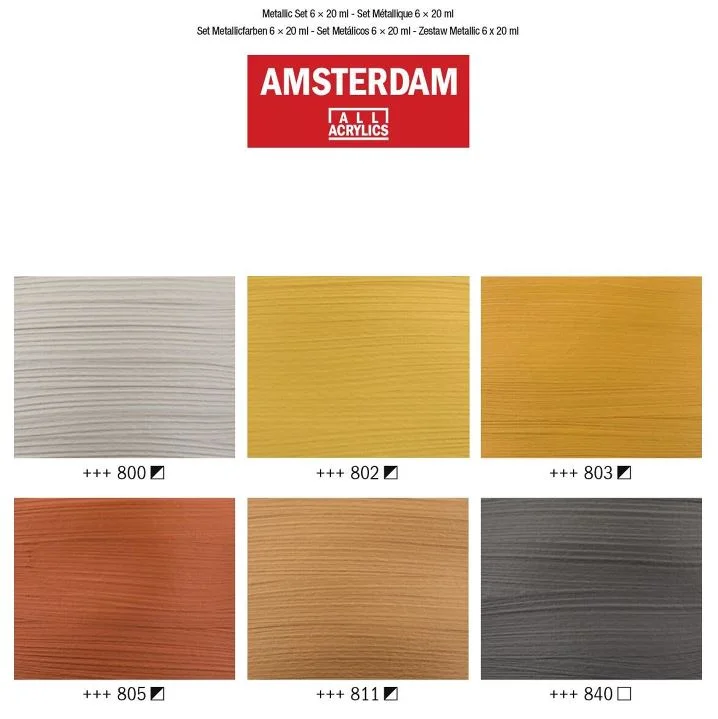Amsterdam acrylic colors 20 ml - Image 4
