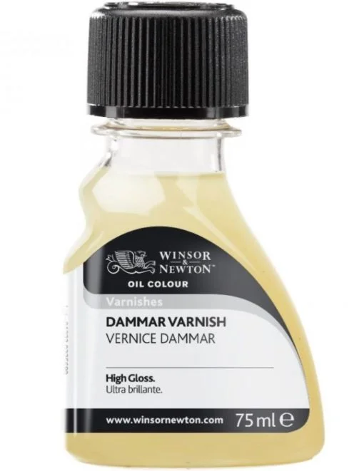 W&N Dammarvernissa 75ml -Erittäin kiiltävä, öljyväreille