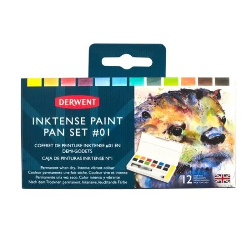 Derwent Inktense Paint Pan Sets