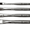 Panart 641 Angled Brushes, Synthetic Fiber