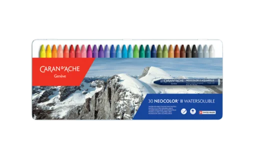 Caran D’Ache Neocolor II -vesiliukoiset vahaliidut 30