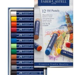 Faber Castell öljypastellit 12 -lajitelma