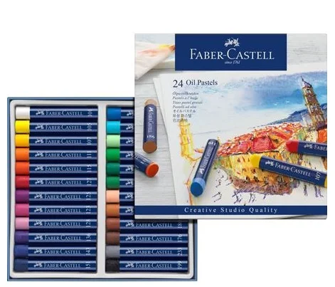 Faber Castell öljypastellit 24 -lajitelma