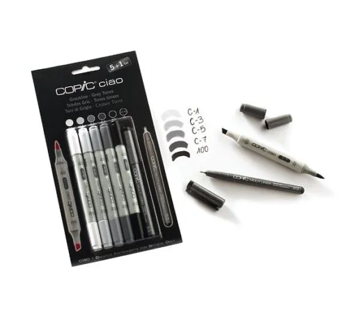 Copic ciao -Grey Tones -Assortment