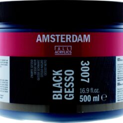 Amsterdam Gesso, musta