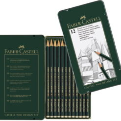 Faber-Castell Pencil 9000 Design-Set 5B-5H