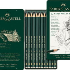 Faber-Castell Pencil 9000 Art Set 8B-2H