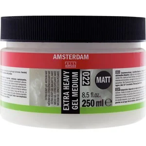 Amsterdam Extra Heavy Gel Medium, Gloss tai Matt