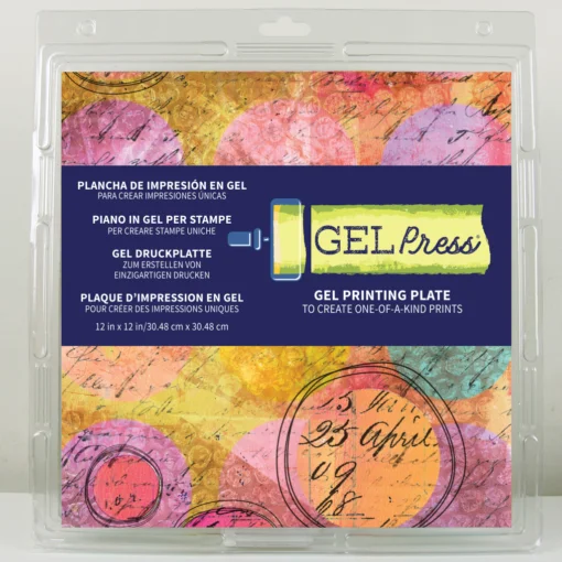 Gel print painolaatta, eri kokoja