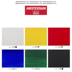 Alternative view of Amsterdam -acrylic colour sets 20 ml