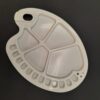 Plastic palette oval, 35 x 25 cm