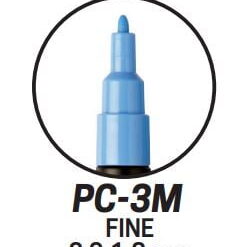 Alternative view of POSCA PC-3M -Paint markers