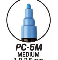Alternative view of POSCA PC-5M - Paint Markers