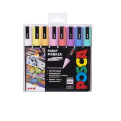 POSCA 5M Pastel assortment 8