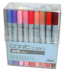 Copic Ciao 36 marker set A ja B - Image 2
