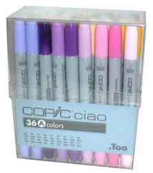 Copic Ciao 36 marker set A ja B