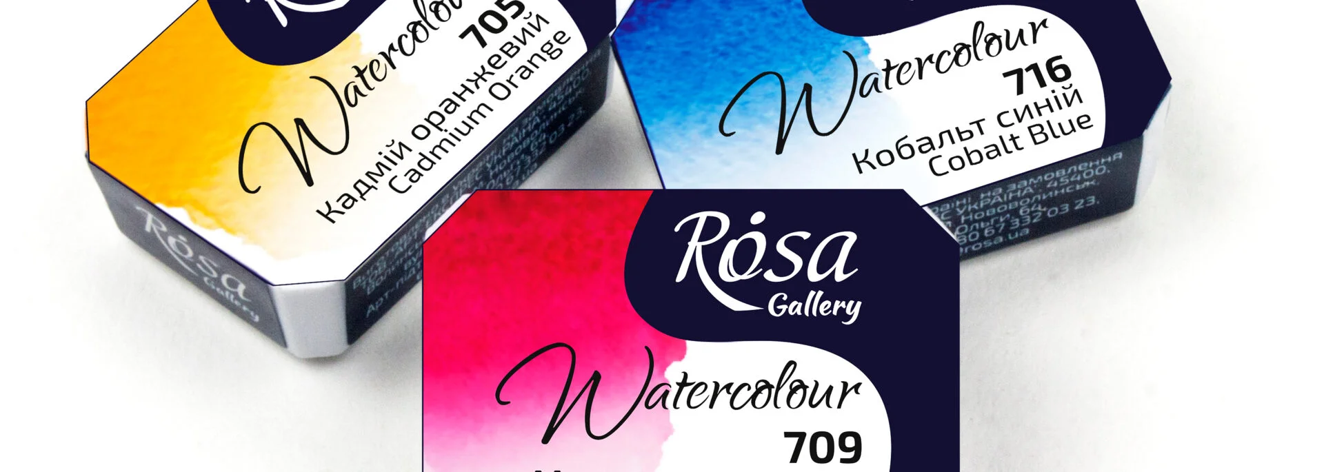 Rosa Gallery -watercolor, full pan - Image 2