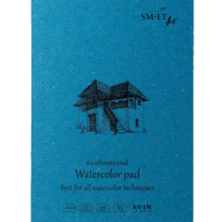 SMLT -akvarelliluonnoslehtiö, eri kokoja