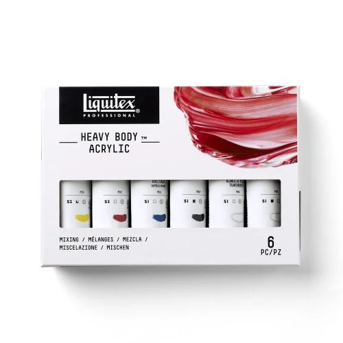 Liquitex Professional Heavy Body -akryylivärisetti 6 x 59 ml