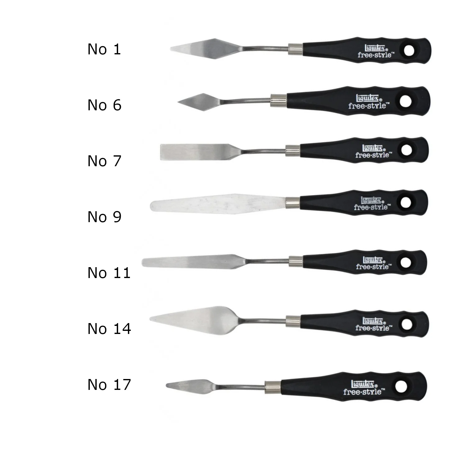 Liquitex Palette knives, individual - Image 2