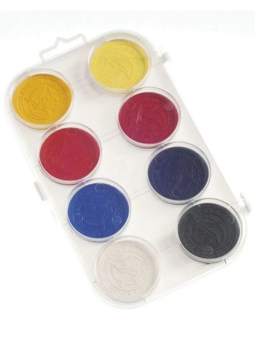 Wennström gouache palette, 8 colors
