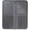 Kankainen sivellinkotelo pitkille siveltimille, musta