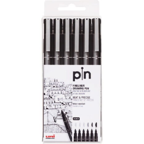 uni pin 6 mustat