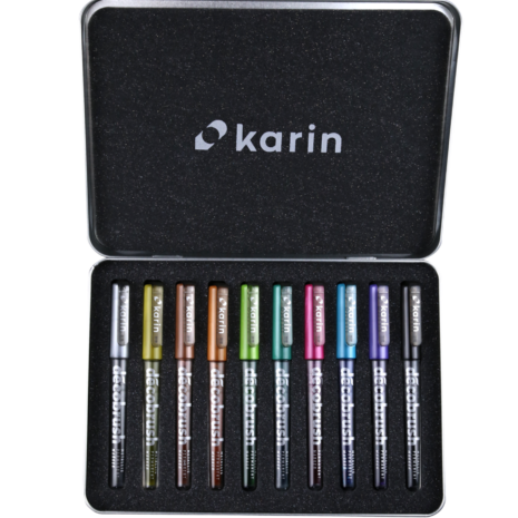 KARIN DECOBRUSH METALLIC SET 4