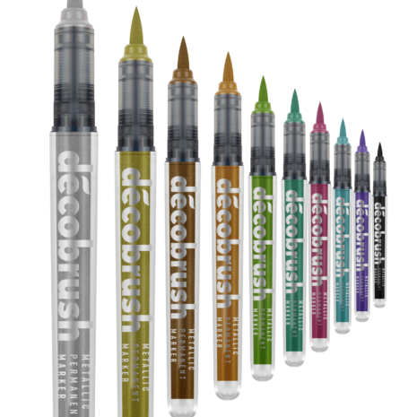 KARIN DECOBRUSH METALLIC SET 5 KARIN DECOBRUSH METALLIC SET 5