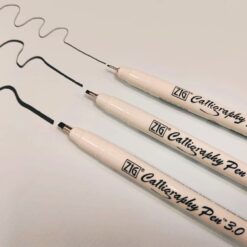 ZIG Calligraphy Pen mustat kalligrafiatussit